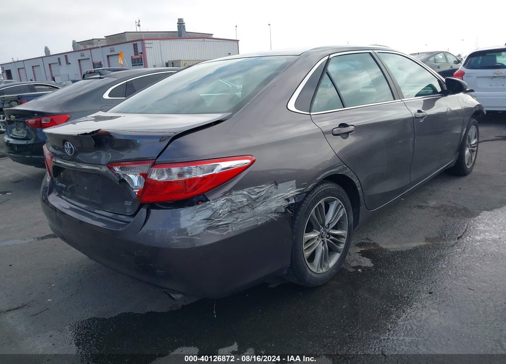 2016 TOYOTA CAMRY SE VIN: 4T1BF1FK9GU196461