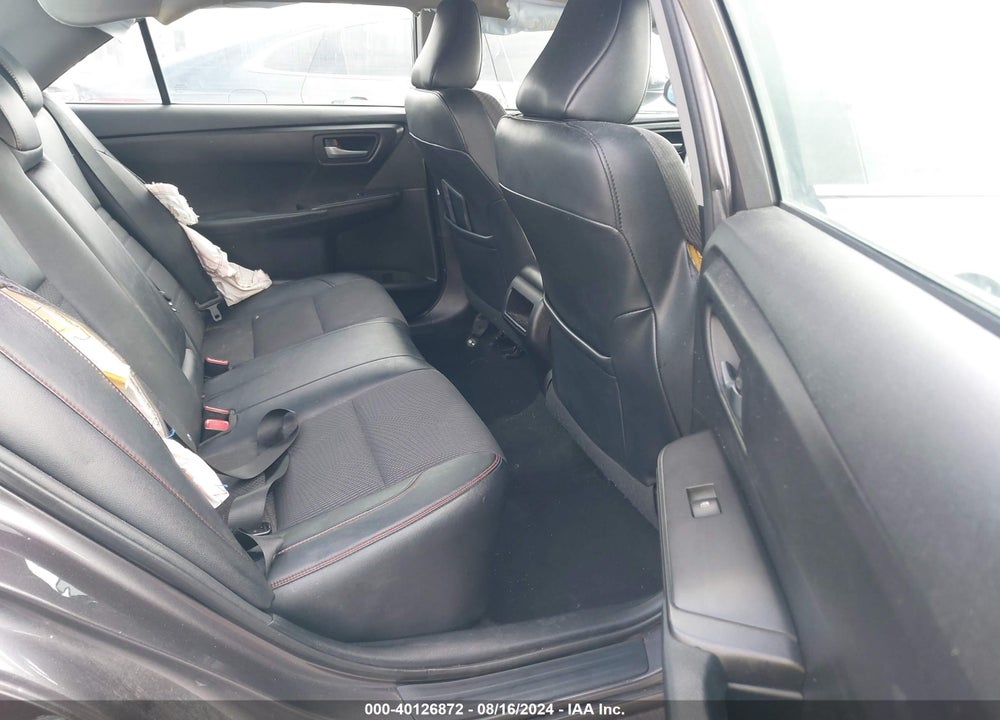 2016 TOYOTA CAMRY SE VIN: 4T1BF1FK9GU196461