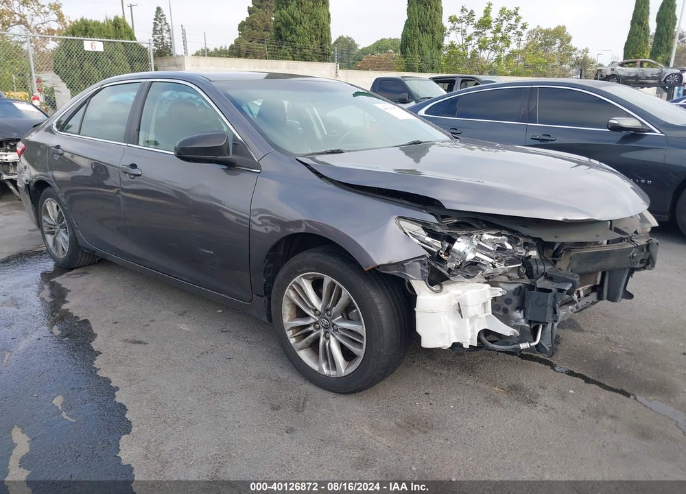2016 TOYOTA CAMRY SE VIN: 4T1BF1FK9GU196461