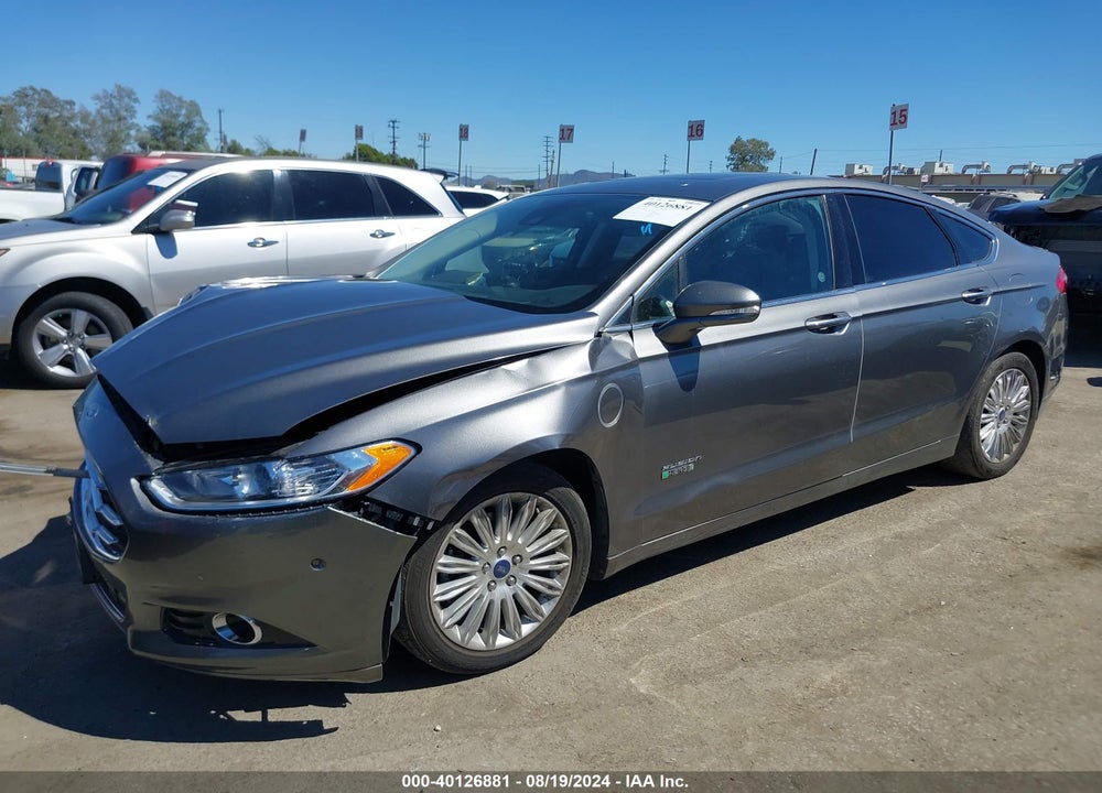 2014 FORD FUSION ENERGI TITANIUM VIN: 3FA6P0SU5ER185990