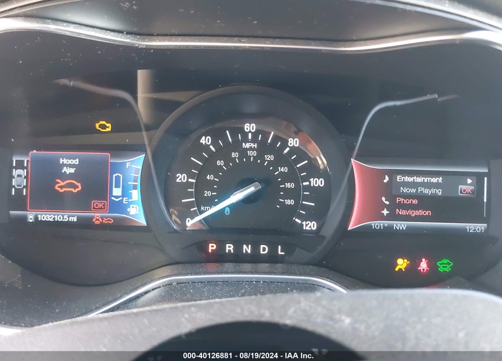 2014 FORD FUSION ENERGI TITANIUM VIN: 3FA6P0SU5ER185990