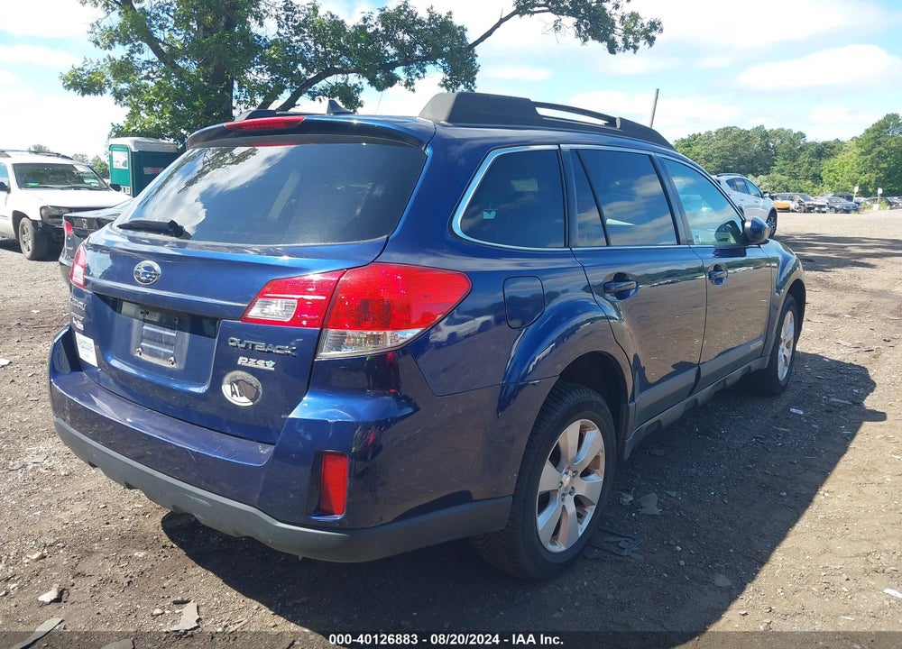2011 SUBARU OUTBACK 2.5I LIMITED VIN: 4S4BRBKC2B3383860