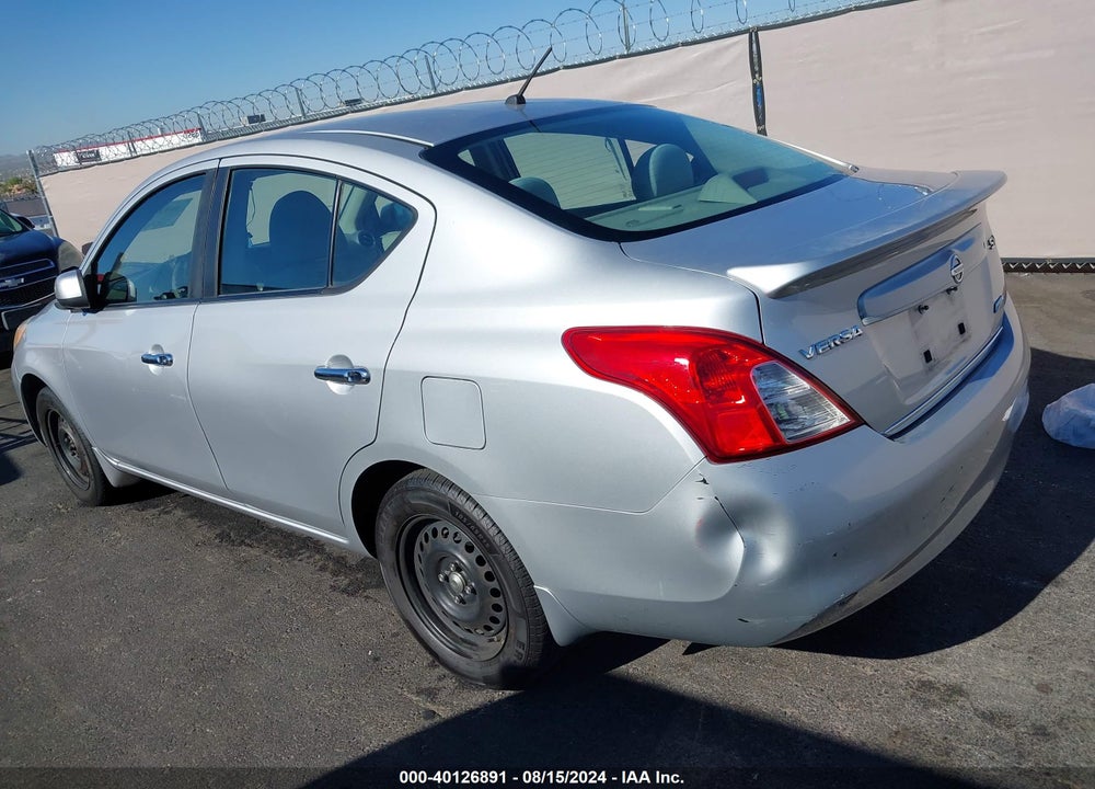 2012 NISSAN VERSA 1.6 SV VIN: 3N1CN7AP4CL864580
