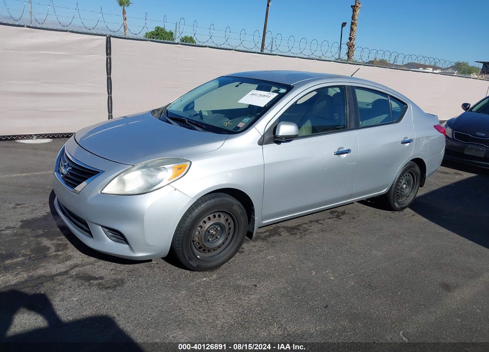 2012 NISSAN VERSA 1.6 SV VIN: 3N1CN7AP4CL864580