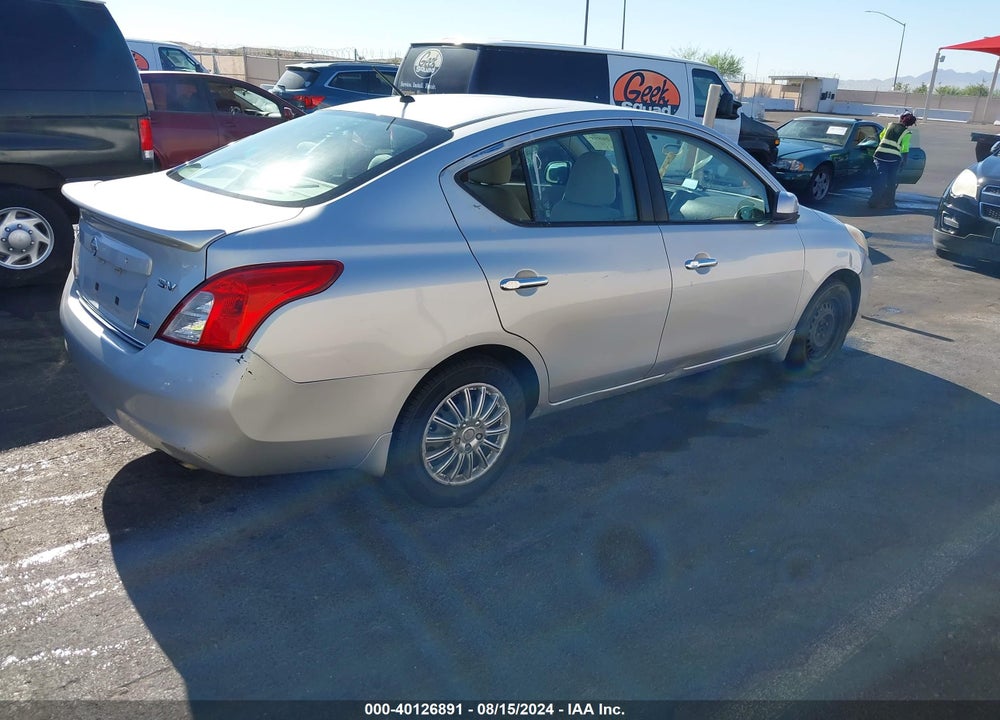 2012 NISSAN VERSA 1.6 SV VIN: 3N1CN7AP4CL864580