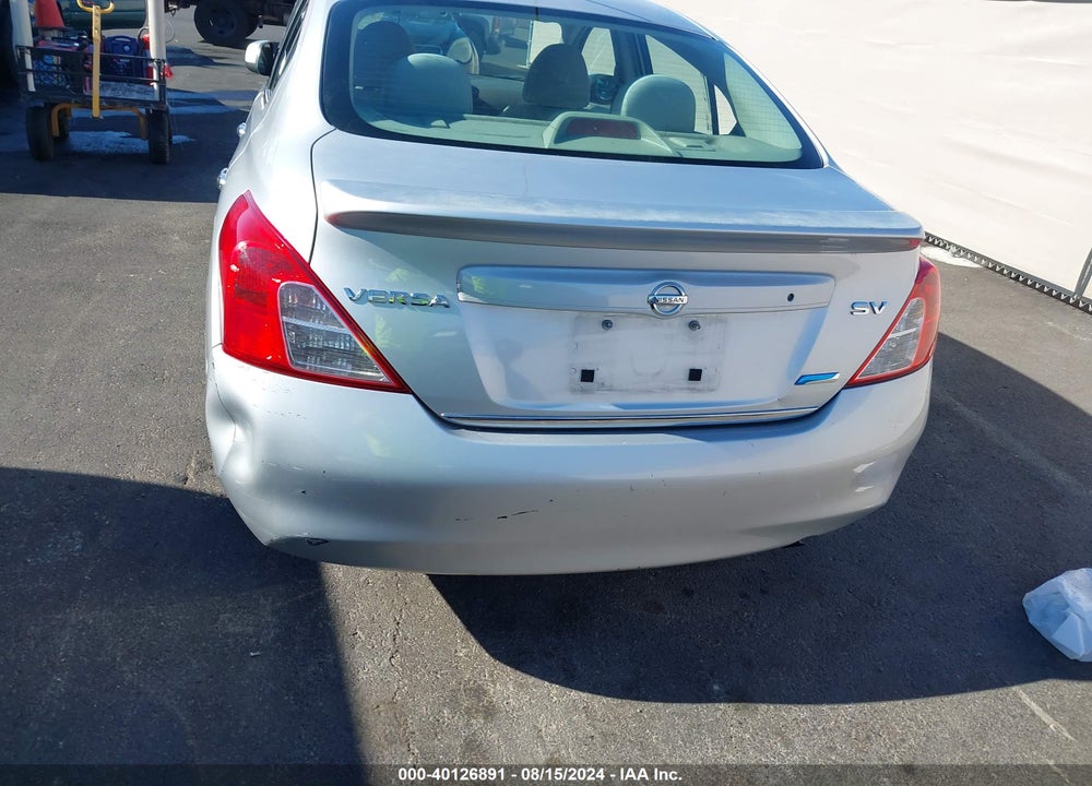 2012 NISSAN VERSA 1.6 SV VIN: 3N1CN7AP4CL864580