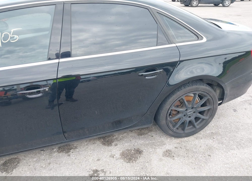 2010 AUDI A4 2.0T PREMIUM VIN: WAUFFAFL4AN058646