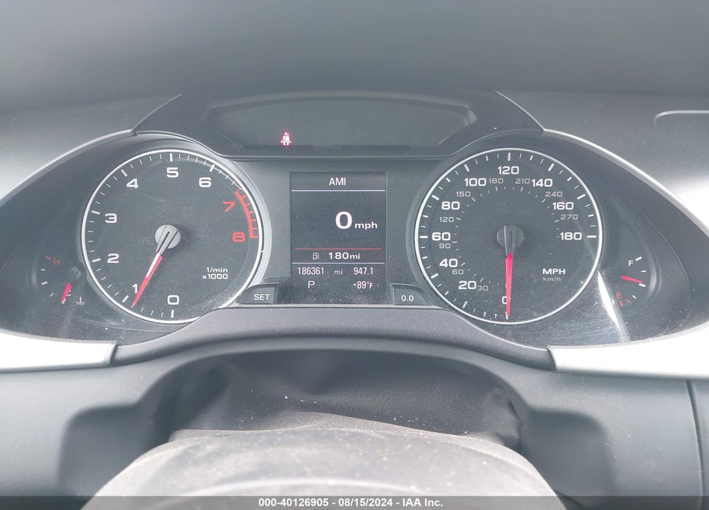 2010 AUDI A4 2.0T PREMIUM VIN: WAUFFAFL4AN058646