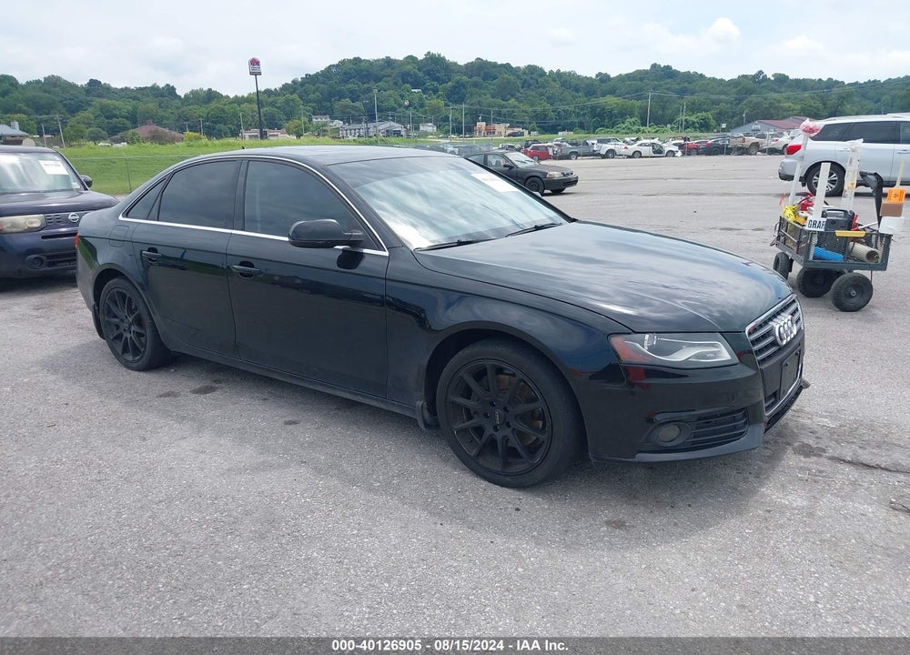 2010 AUDI A4 2.0T PREMIUM VIN: WAUFFAFL4AN058646