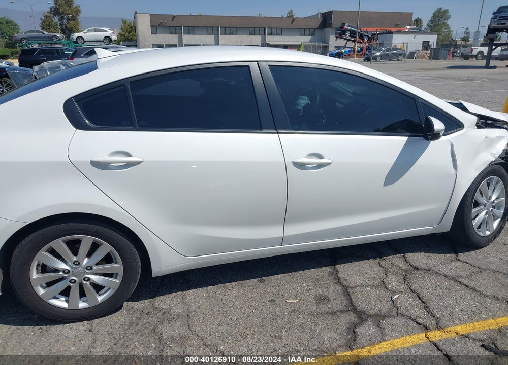 2016 KIA FORTE LX VIN: KNAFX4A66G5446504