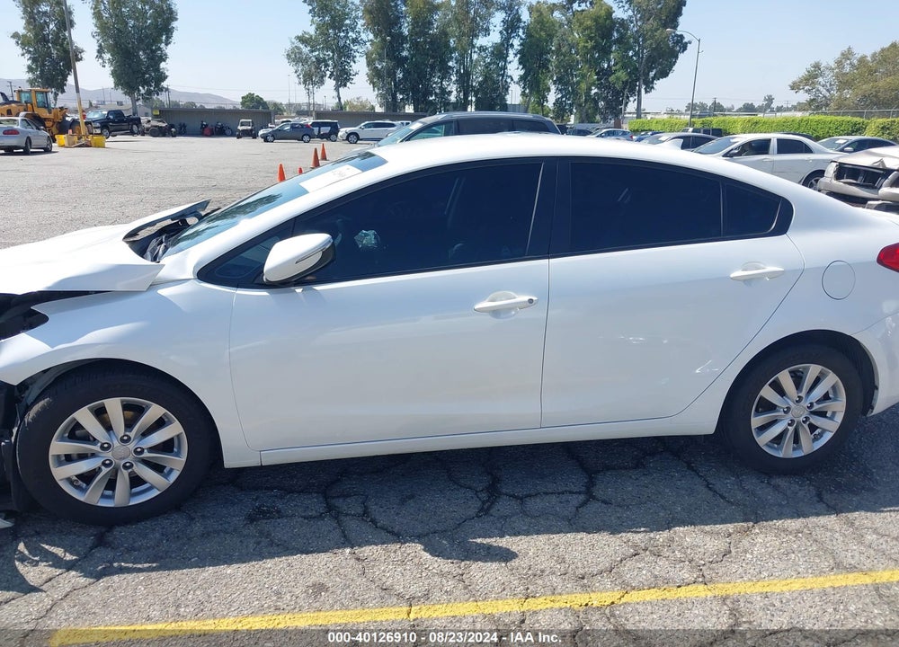 2016 KIA FORTE LX VIN: KNAFX4A66G5446504