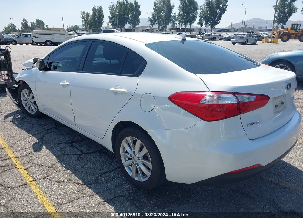 2016 KIA FORTE LX VIN: KNAFX4A66G5446504