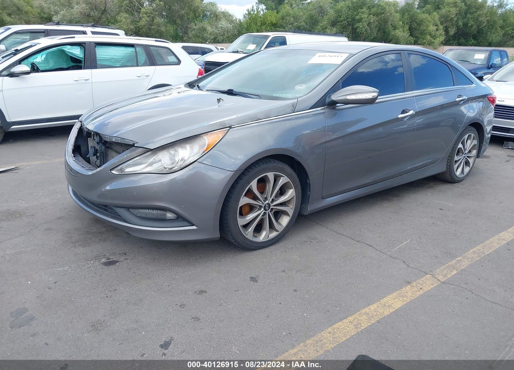 2014 HYUNDAI SONATA SE VIN: 5NPEC4ACXEH814244