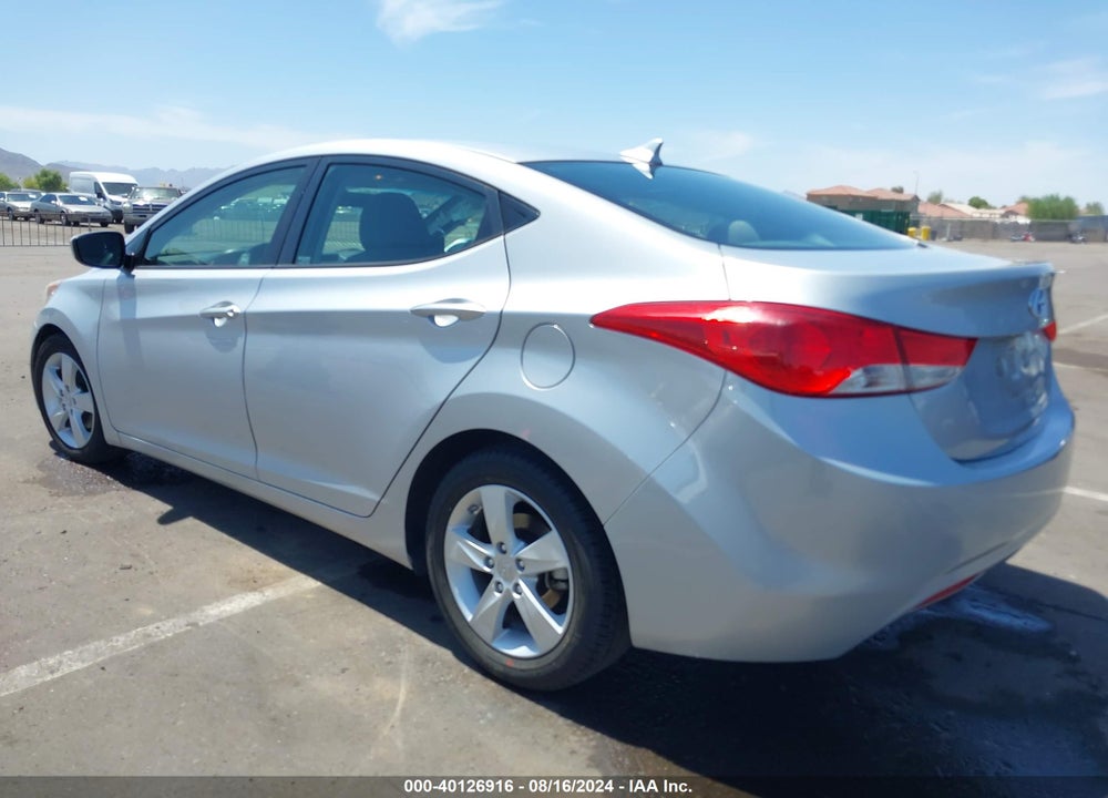 2013 HYUNDAI ELANTRA GLS VIN: 5NPDH4AE2DH301440