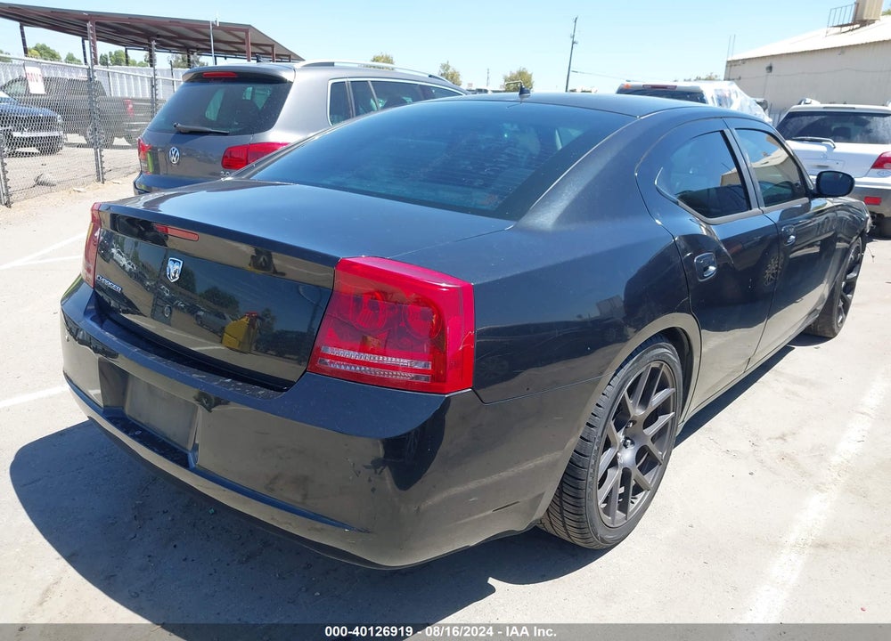 2008 DODGE CHARGER VIN: 2B3KA43R58H257204
