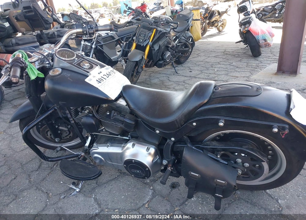 2013 HARLEY-DAVIDSON FLSTFB FATBOY LO VIN: 1HD1JNV14DB020390