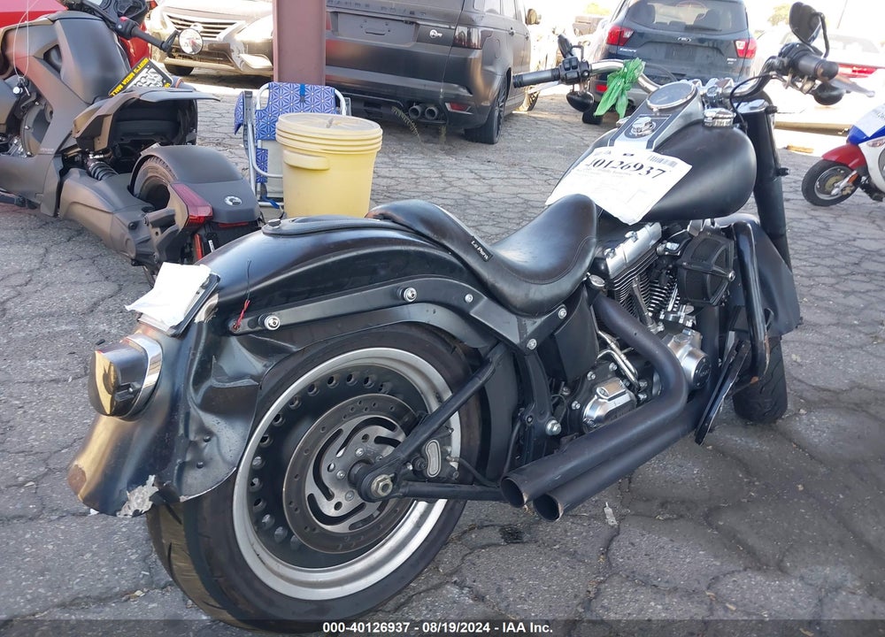 2013 HARLEY-DAVIDSON FLSTFB FATBOY LO VIN: 1HD1JNV14DB020390