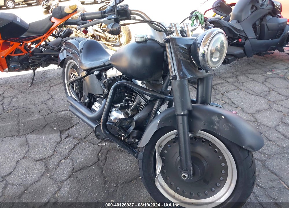 2013 HARLEY-DAVIDSON FLSTFB FATBOY LO VIN: 1HD1JNV14DB020390