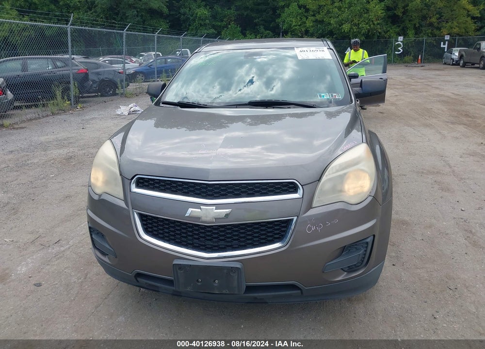 2010 CHEVROLET EQUINOX LS VIN: 2CNALBEW8A6370539