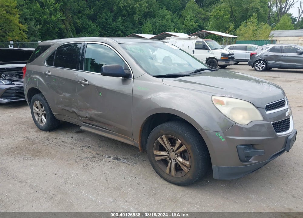 2010 CHEVROLET EQUINOX LS VIN: 2CNALBEW8A6370539
