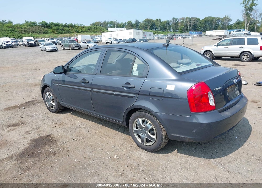 2008 HYUNDAI ACCENT GLS VIN: KMHCN46C38U267950