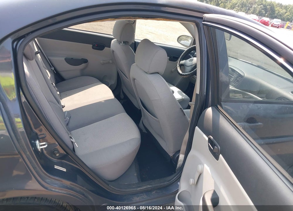 2008 HYUNDAI ACCENT GLS VIN: KMHCN46C38U267950