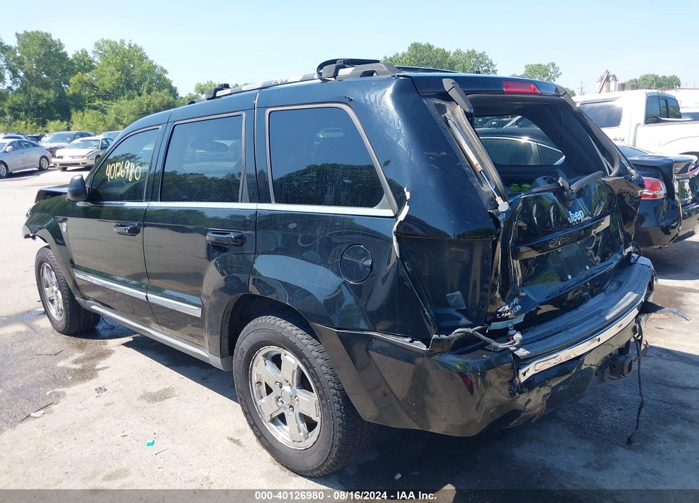 2007 JEEP GRAND CHEROKEE LIMITED VIN: 1J8HR58267C539509