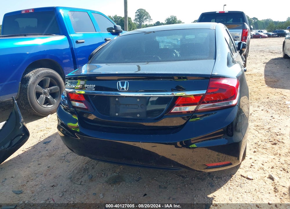 2014 HONDA CIVIC LX VIN: 19XFB2F51EE069779