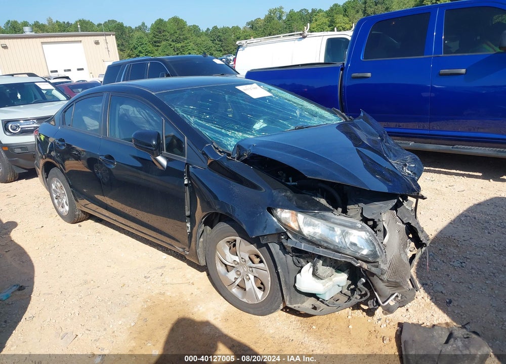 2014 HONDA CIVIC LX VIN: 19XFB2F51EE069779