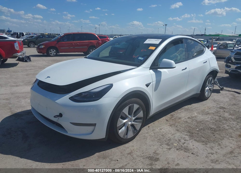 2023 TESLA MODEL Y AWD/LONG RANGE DUAL MOTOR ALL-WHEEL DRIVE VIN: 7SAYGAEE0PF963102
