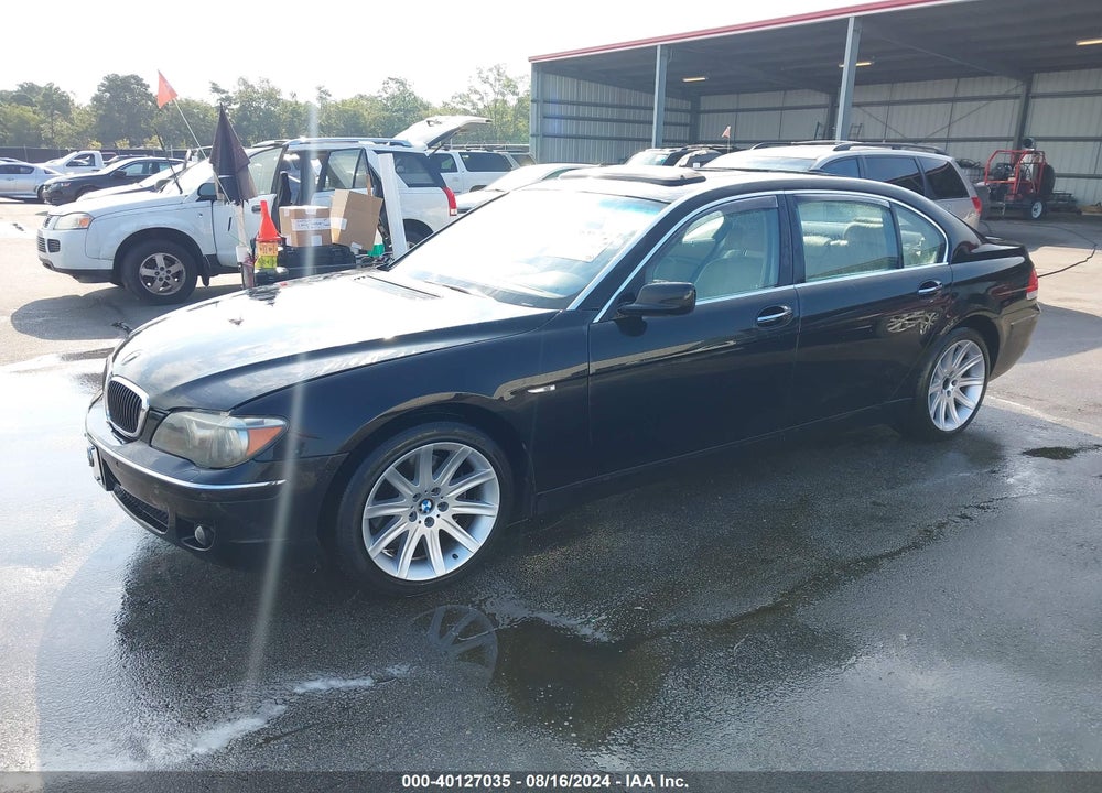 2006 BMW 750LI VIN: WBAHN83576DT25821
