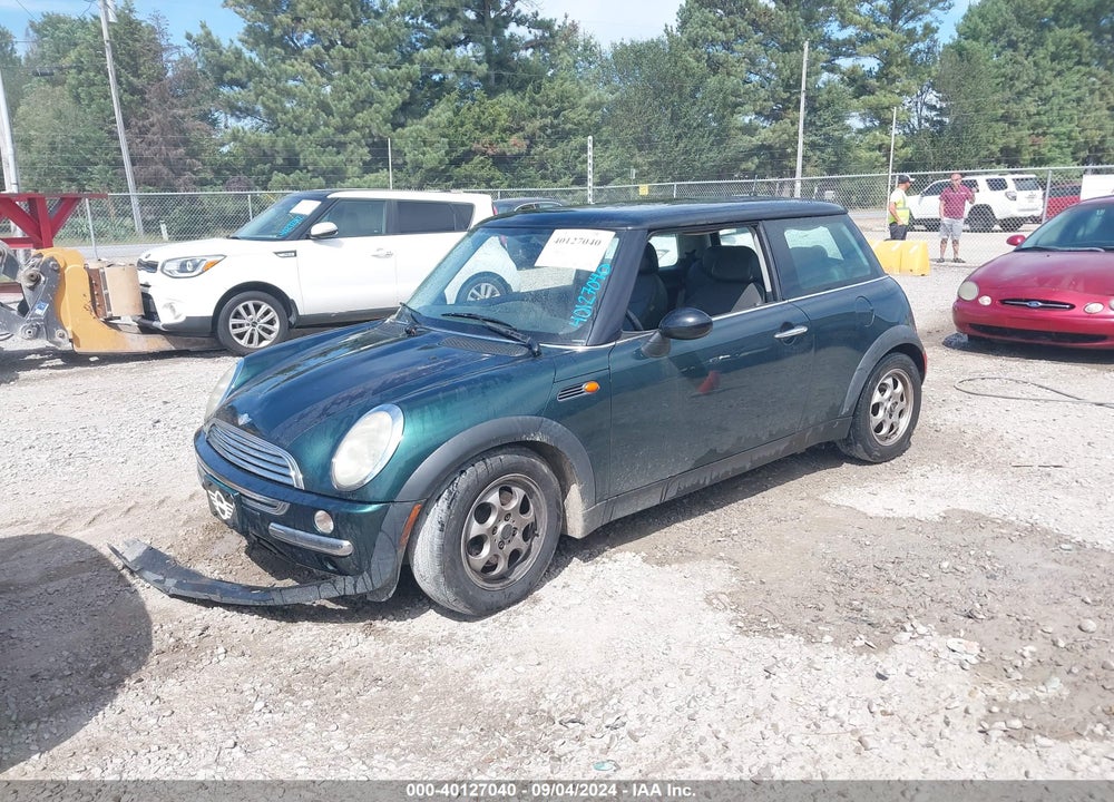 2004 MINI COOPER VIN: WMWRC33434TJ59756