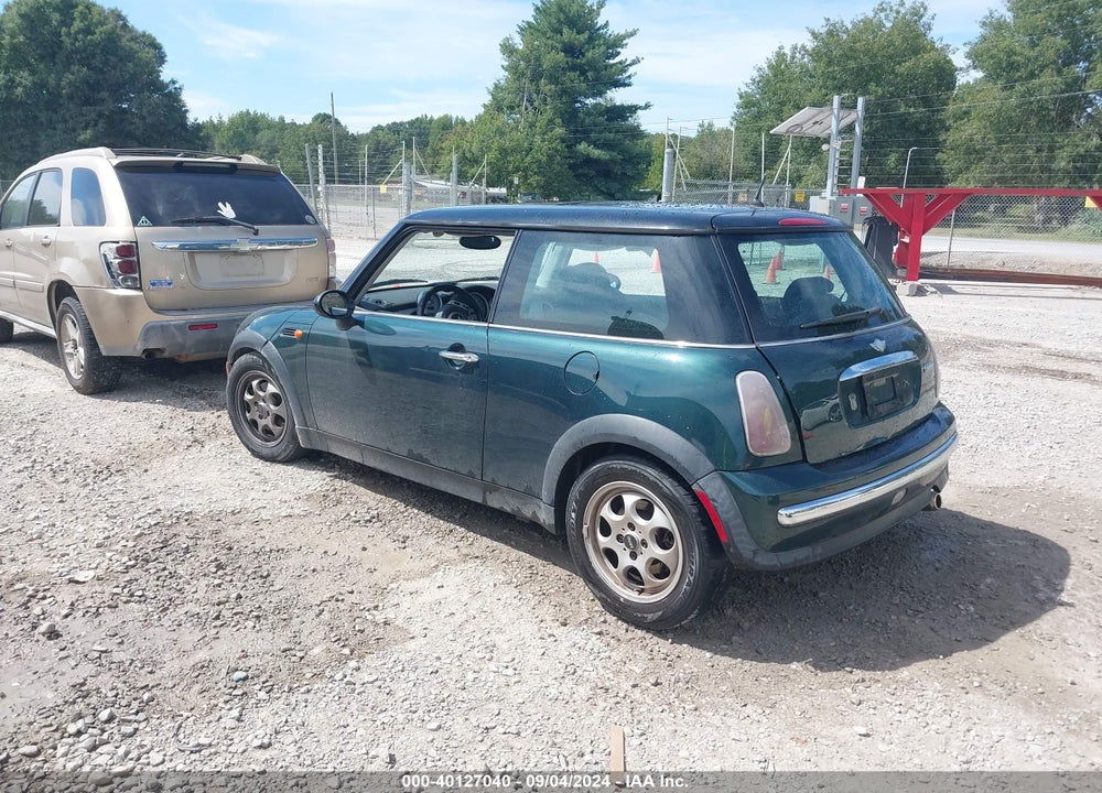2004 MINI COOPER VIN: WMWRC33434TJ59756