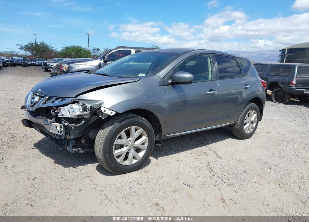 2014 NISSAN MURANO LE/S/SL/SV VIN: JN8AZ1MU8EW406582