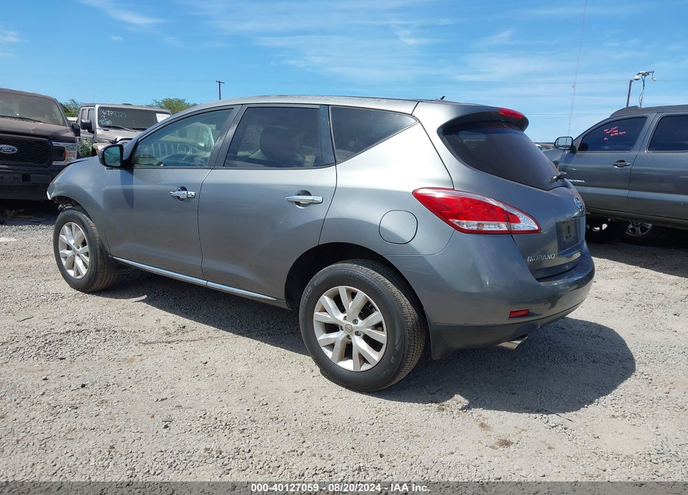 2014 NISSAN MURANO LE/S/SL/SV VIN: JN8AZ1MU8EW406582