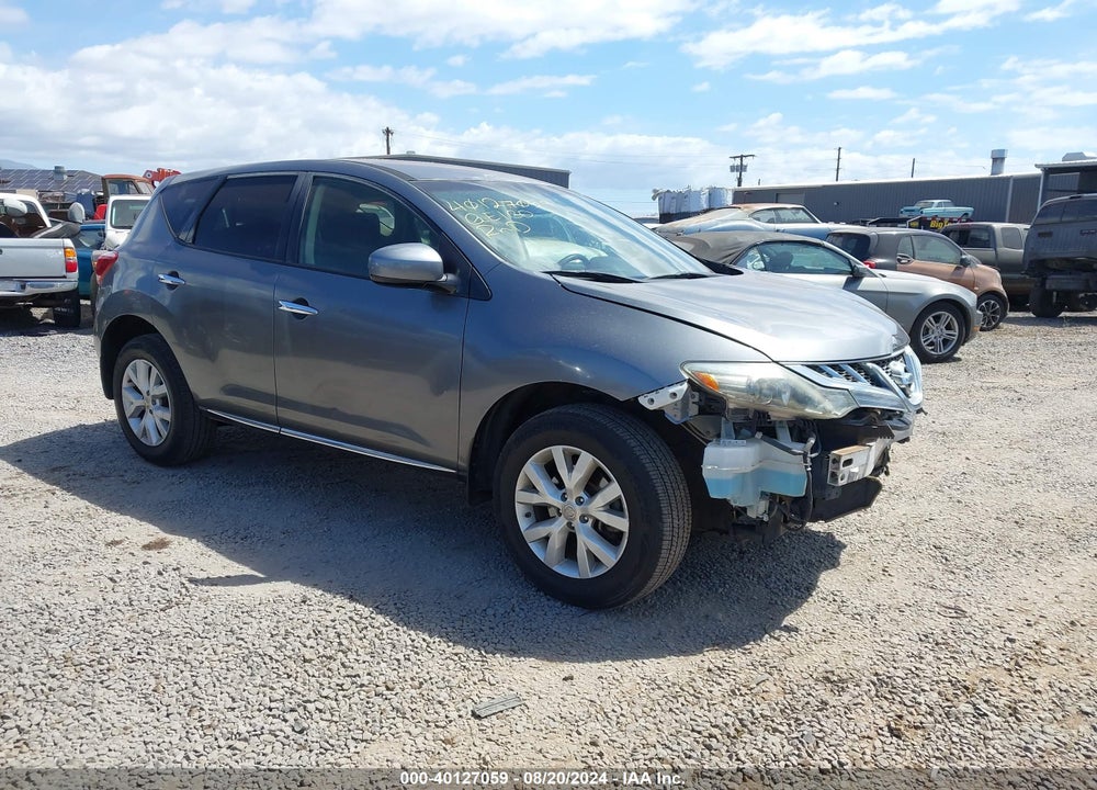2014 NISSAN MURANO LE/S/SL/SV VIN: JN8AZ1MU8EW406582
