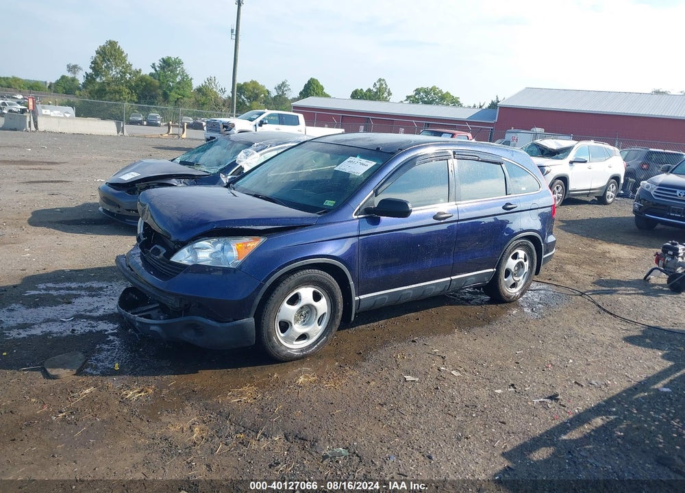 2007 HONDA CR-V LX VIN: JHLRE38377C018550