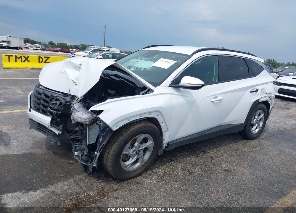 2022 HYUNDAI TUCSON SEL VIN: KM8JB3AE7NU134073
