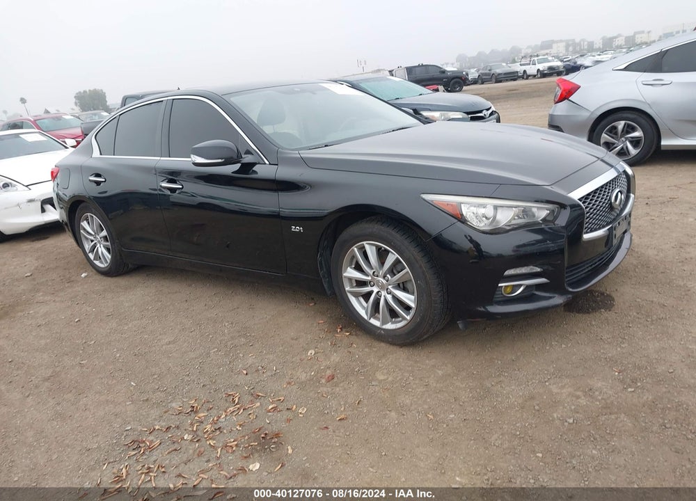 2017 INFINITI Q50 2.0T BASE VIN: JN1CV7AP7HM642077