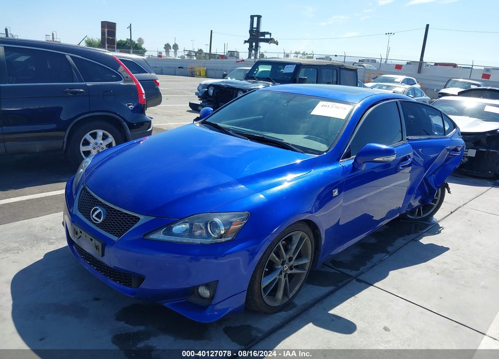 2011 LEXUS IS 250 VIN: JTHBF5C27B5150161