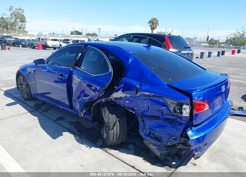 2011 LEXUS IS 250 VIN: JTHBF5C27B5150161
