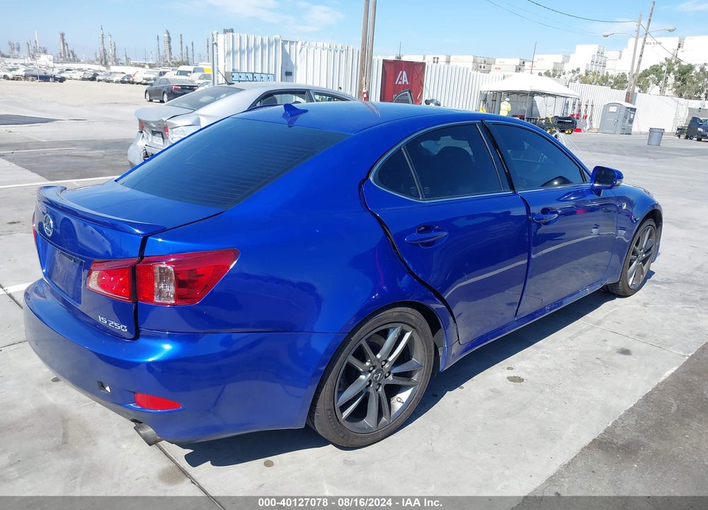 2011 LEXUS IS 250 VIN: JTHBF5C27B5150161