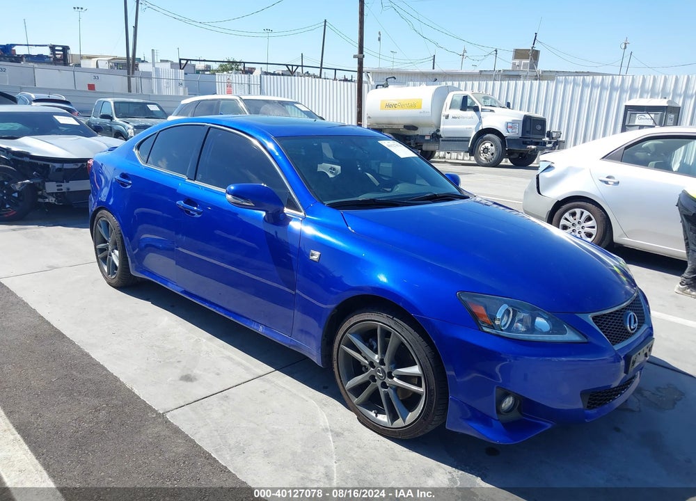 2011 LEXUS IS 250 VIN: JTHBF5C27B5150161