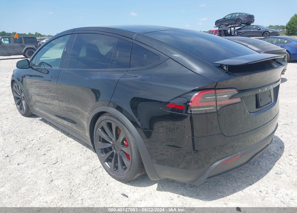 2024 TESLA MODEL X PLAID TRI MOTOR ALL-WHEEL DRIVE VIN: 7SAXCBE68RF445666