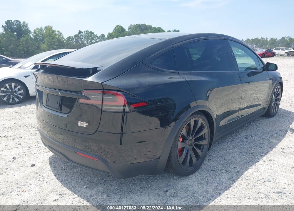 2024 TESLA MODEL X PLAID TRI MOTOR ALL-WHEEL DRIVE VIN: 7SAXCBE68RF445666