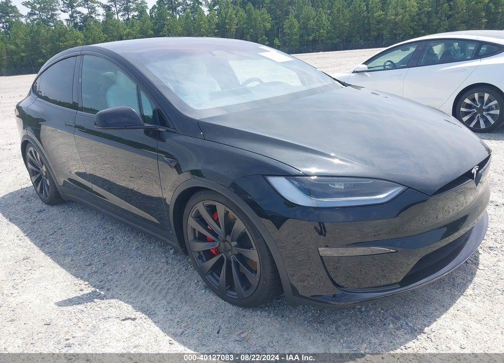 2024 TESLA MODEL X PLAID TRI MOTOR ALL-WHEEL DRIVE VIN: 7SAXCBE68RF445666