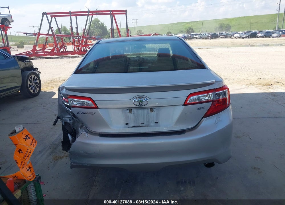 2012 TOYOTA CAMRY SE VIN: 4T1BF1FK9CU071874