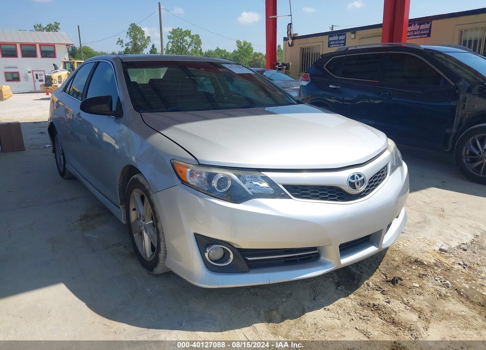 2012 TOYOTA CAMRY SE VIN: 4T1BF1FK9CU071874