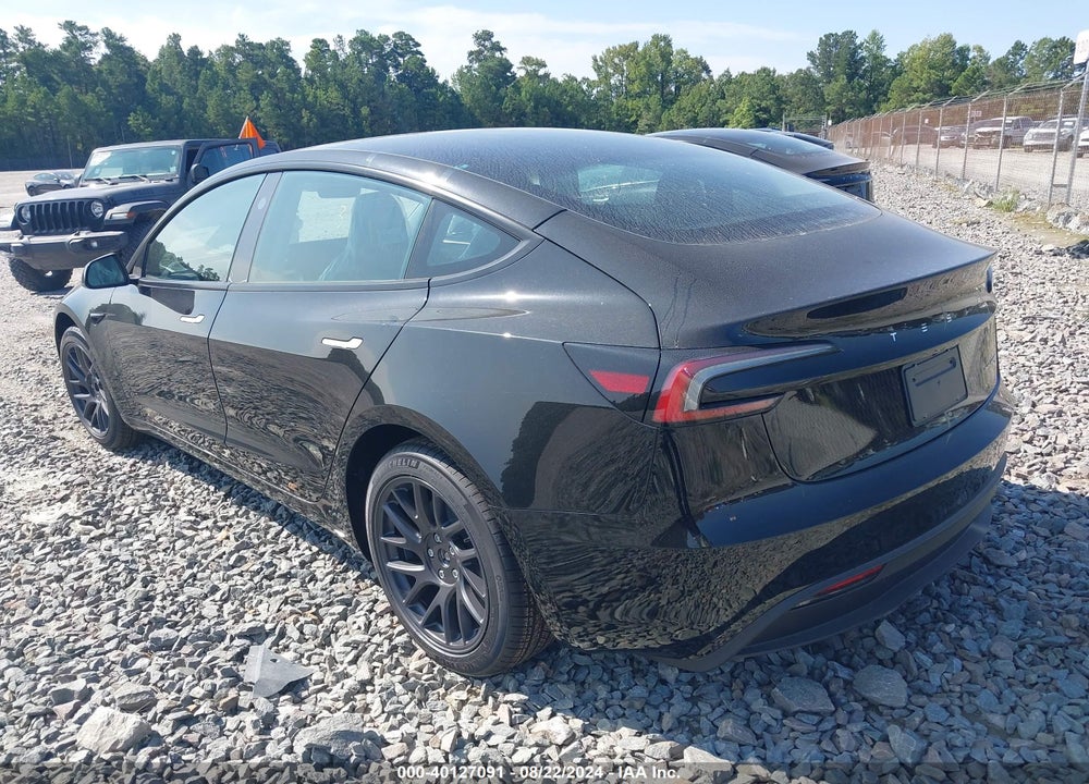 2024 TESLA MODEL 3 LONG RANGE DUAL MOTOR ALL-WHEEL DRIVE VIN: 5YJ3E1EB6RF806602