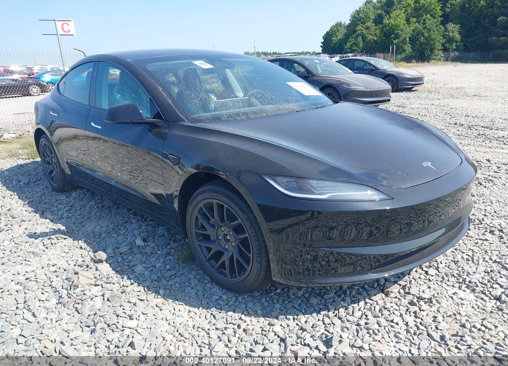 2024 TESLA MODEL 3 LONG RANGE DUAL MOTOR ALL-WHEEL DRIVE VIN: 5YJ3E1EB6RF806602